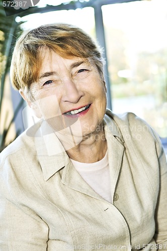 Image of Elderly woman smiling