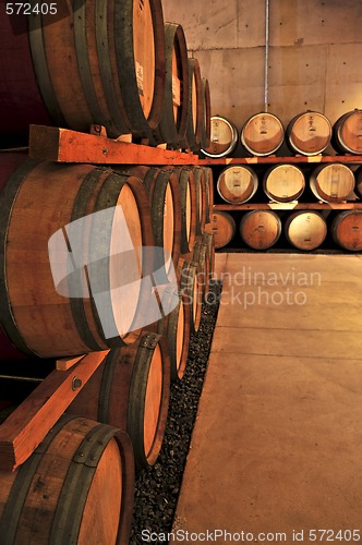 Image of Wine barrels