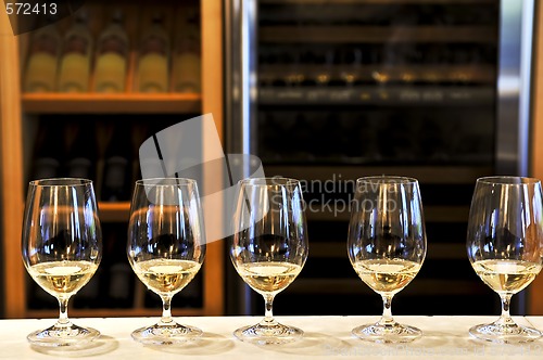 Image of Wine tasting glasses