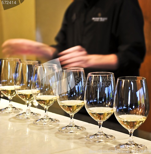 Image of Wine tasting glasses