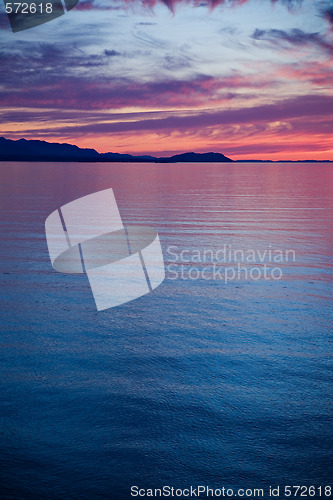 Image of Strait of Juan de Fuca Sunset