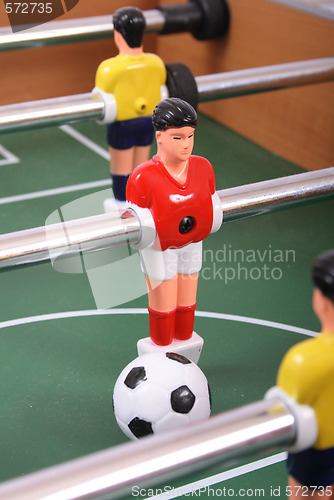 Image of table soccer