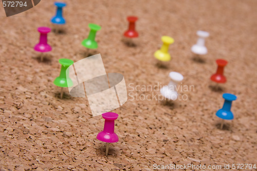 Image of Colorful Pins