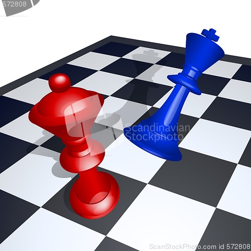 Image of King chess mate