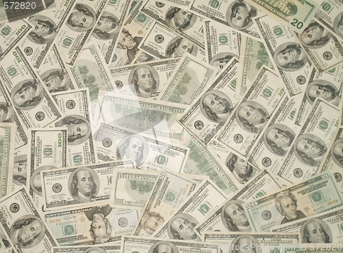 Image of many dollars