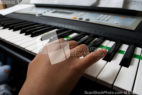 Image of Hands on keyboard