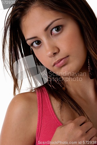 Image of Woman face close up