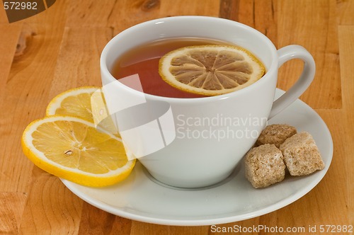 Image of Tea and lemon 