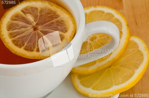 Image of Tea and lemon 