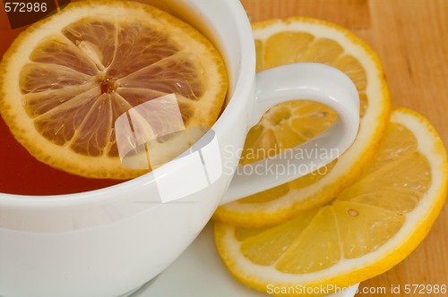 Image of Tea and lemon 