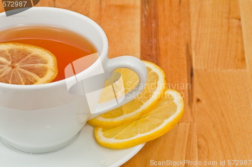 Image of Tea and lemon 