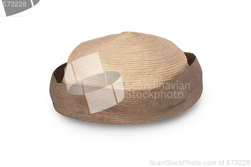 Image of Straw lady's hat (bonnet). 