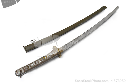 Image of Japanese officer's "new military sword 