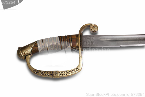 Image of Saber (sabre) of British officer