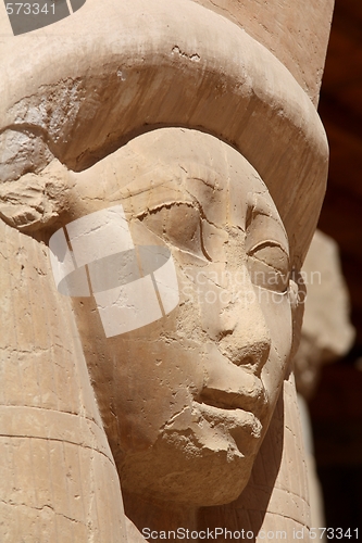 Image of Temple of Queen Hatshepsut - Hathor Chapel - Luxor