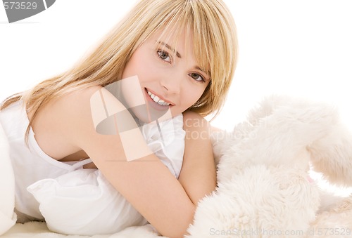 Image of lovely teenage girl