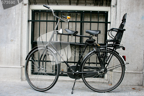 Image of Bike with two Saddles