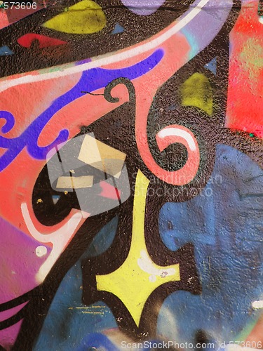 Image of abstract graffiti