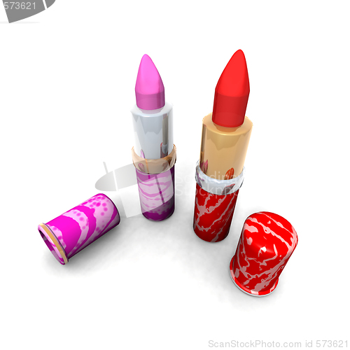 Image of lipsticks