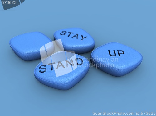 Image of blue pills