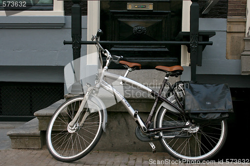 Image of Bike with two saddles in Amsterdam