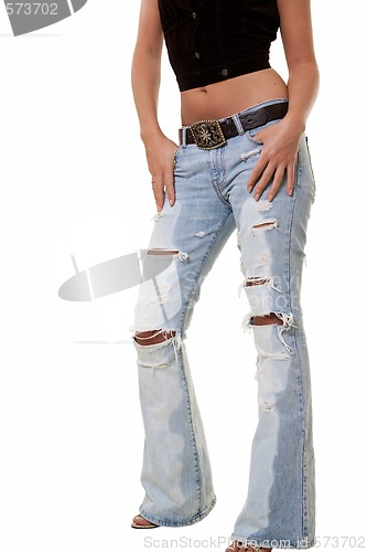 Image of Ripped jeans