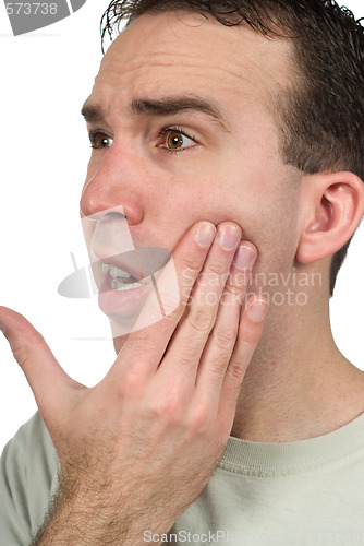 Image of Man With Toothache