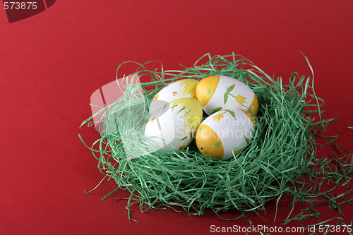 Image of Painted easter eggs 