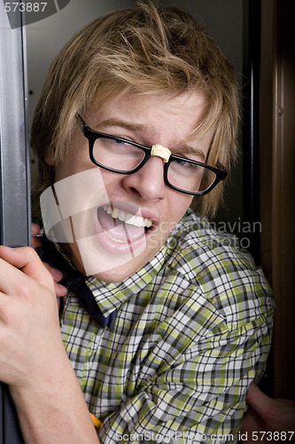 Image of Geek in Locker