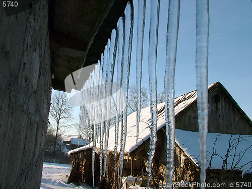 Image of Icicle from roof