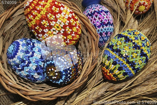 Image of Easter eggs