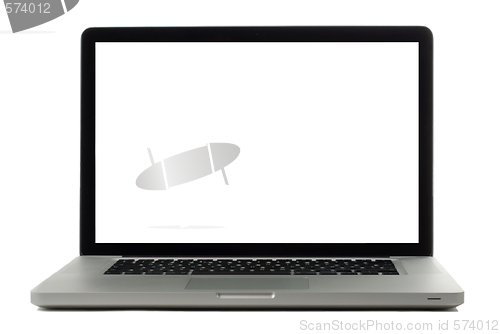 Image of Laptop isolated on white