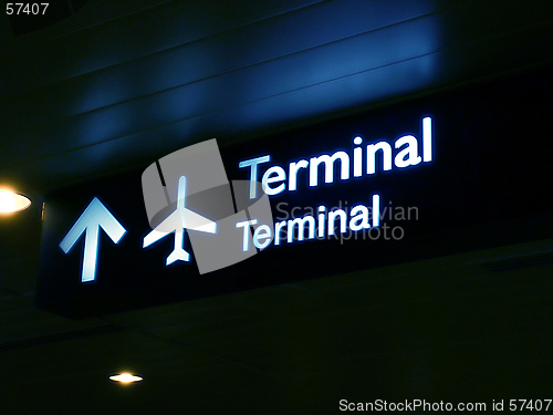 Image of Terminal Sign Board