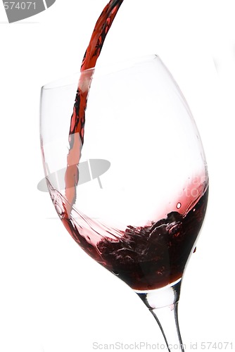 Image of wine glass restaurant