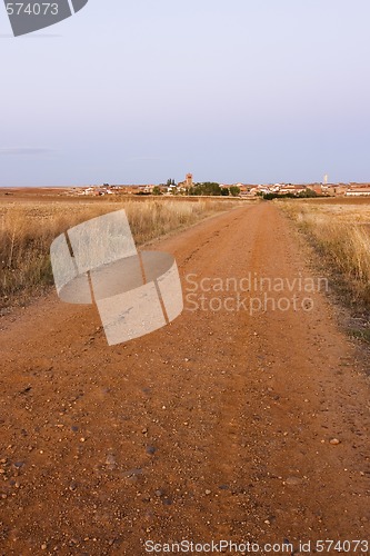 Image of village rural road