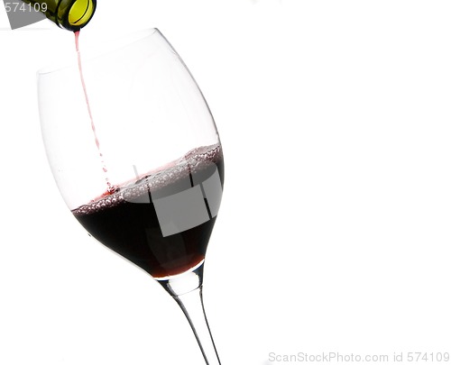 Image of wine glass restaurant