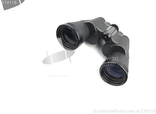 Image of isolated binoculars