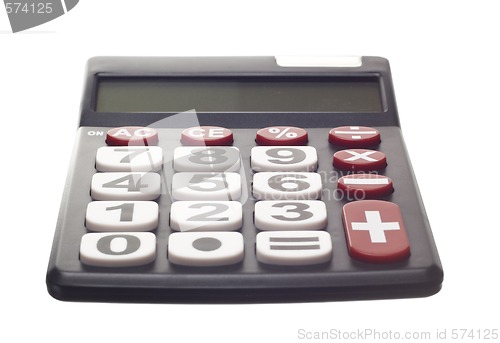 Image of hand calculator