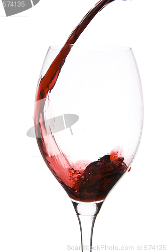 Image of wine glass restaurant