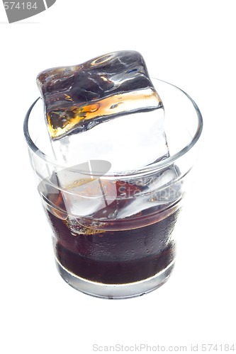 Image of cold coke drink