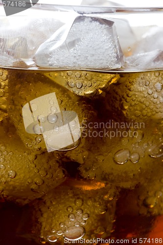 Image of cold coke drink