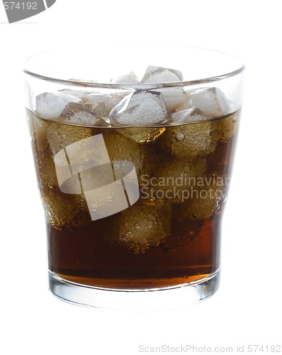 Image of cold coke drink