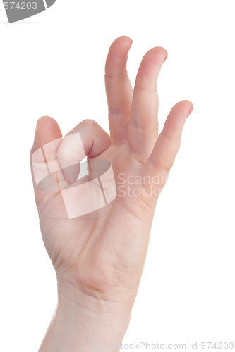 Image of hand sign symbol