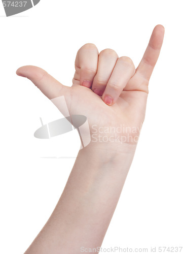 Image of hand sign symbol