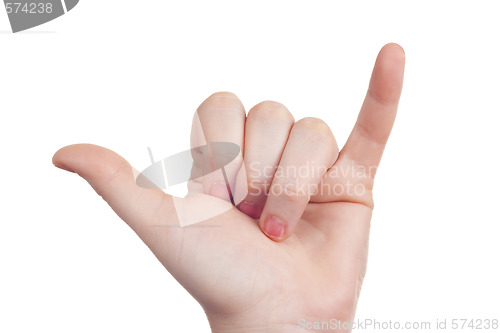 Image of hand sign symbol