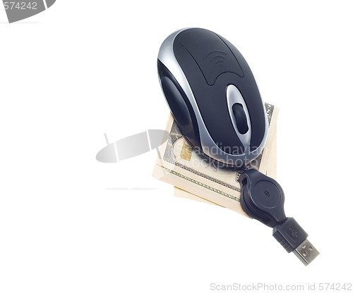 Image of computer technology mouse