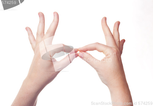 Image of hand sign symbol