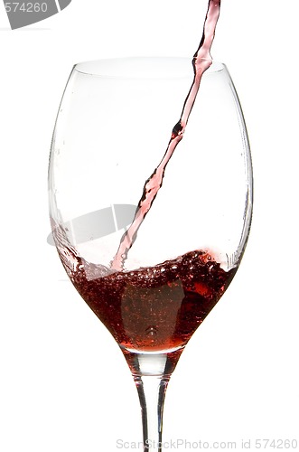 Image of wine glass restaurant