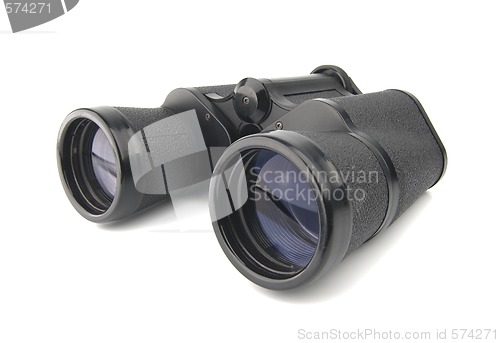 Image of isolated binoculars