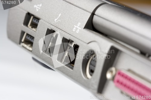 Image of laptop connections
